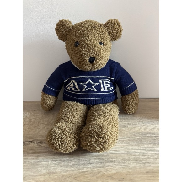American Eagle Teddy Bear Limited Edition 20" Plush Blue‎ Sweater 1977-1997 - Picture 1 of 12